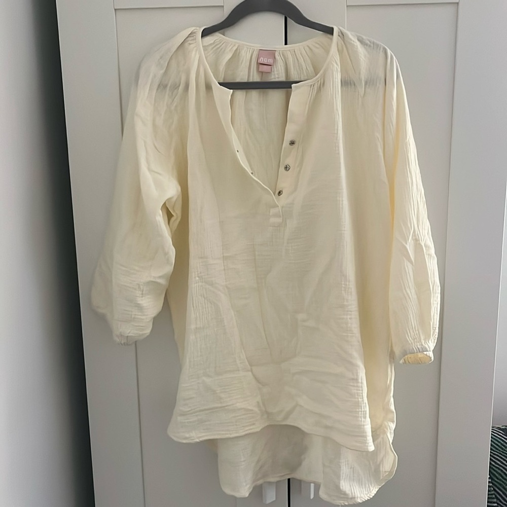 NWOT Nom Maternity + Nursing Tunic
